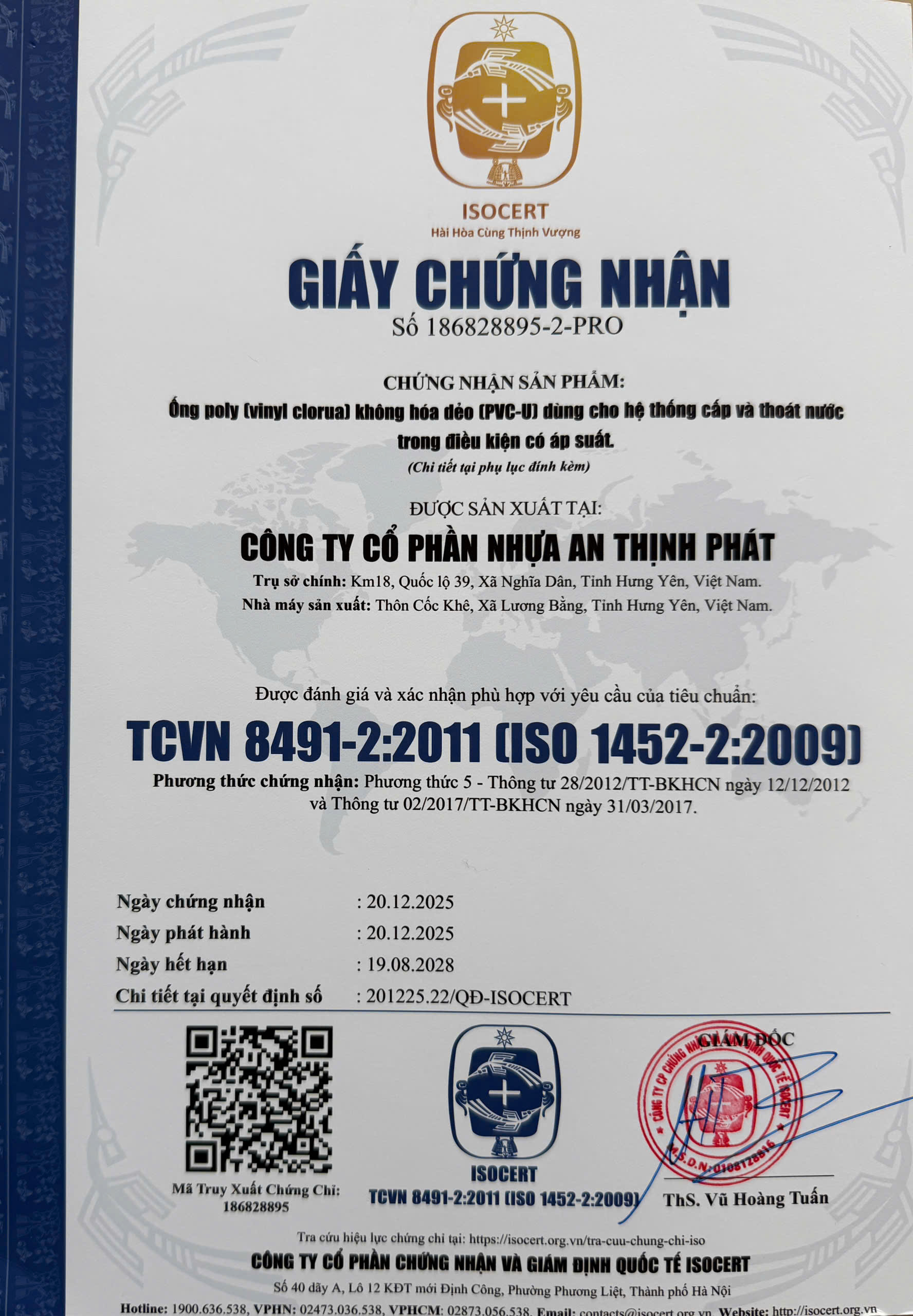 CÔNG TY CP NHỰA AN THỊNH PHÁT