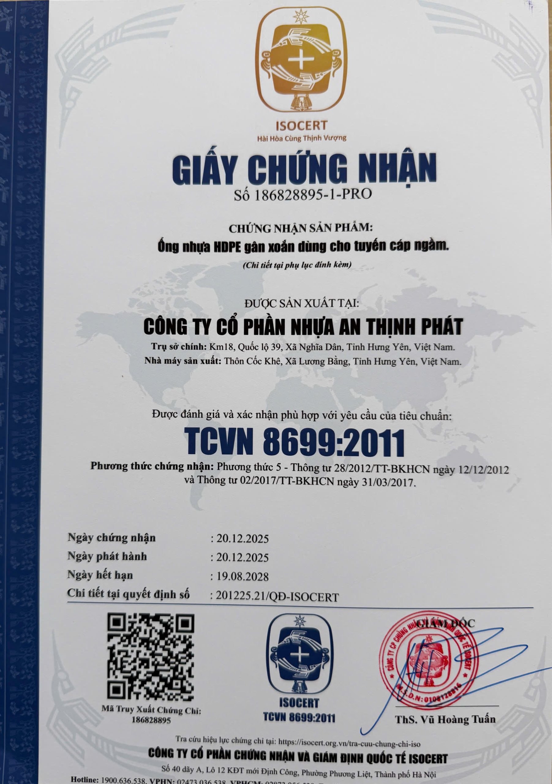 CÔNG TY CP NHỰA AN THỊNH PHÁT